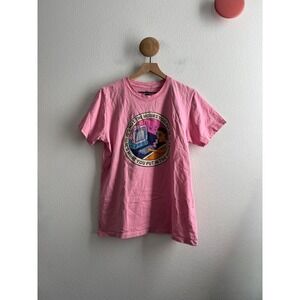 Mokuyobi Pink Graphic Tee It's Not The Hours You Put In Tshirt Mens Size Medium
